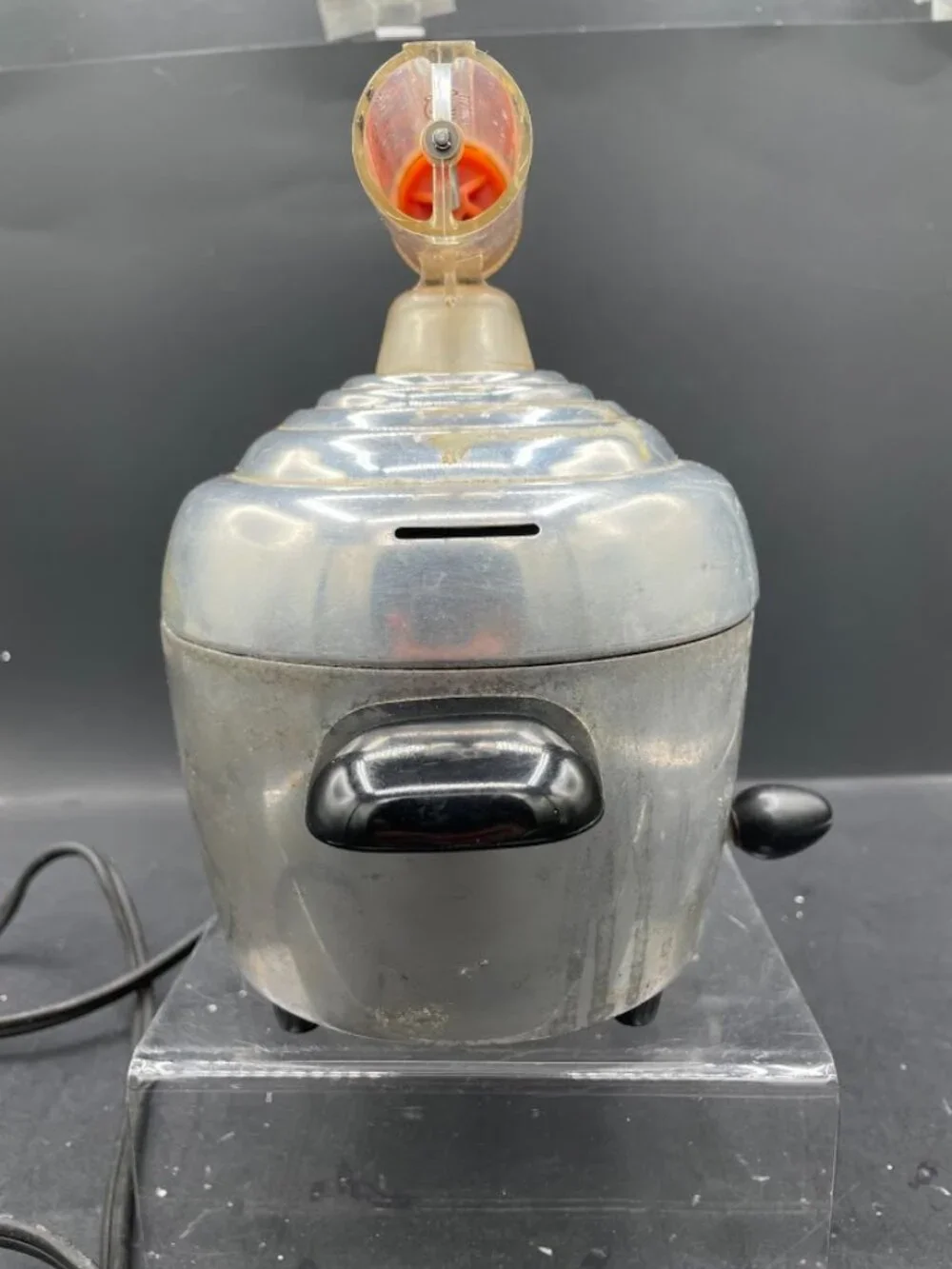 Sunbeam Egg Cooker Model E1 Vintage Kitchen Gadgets Steamed Eggs Tested READ